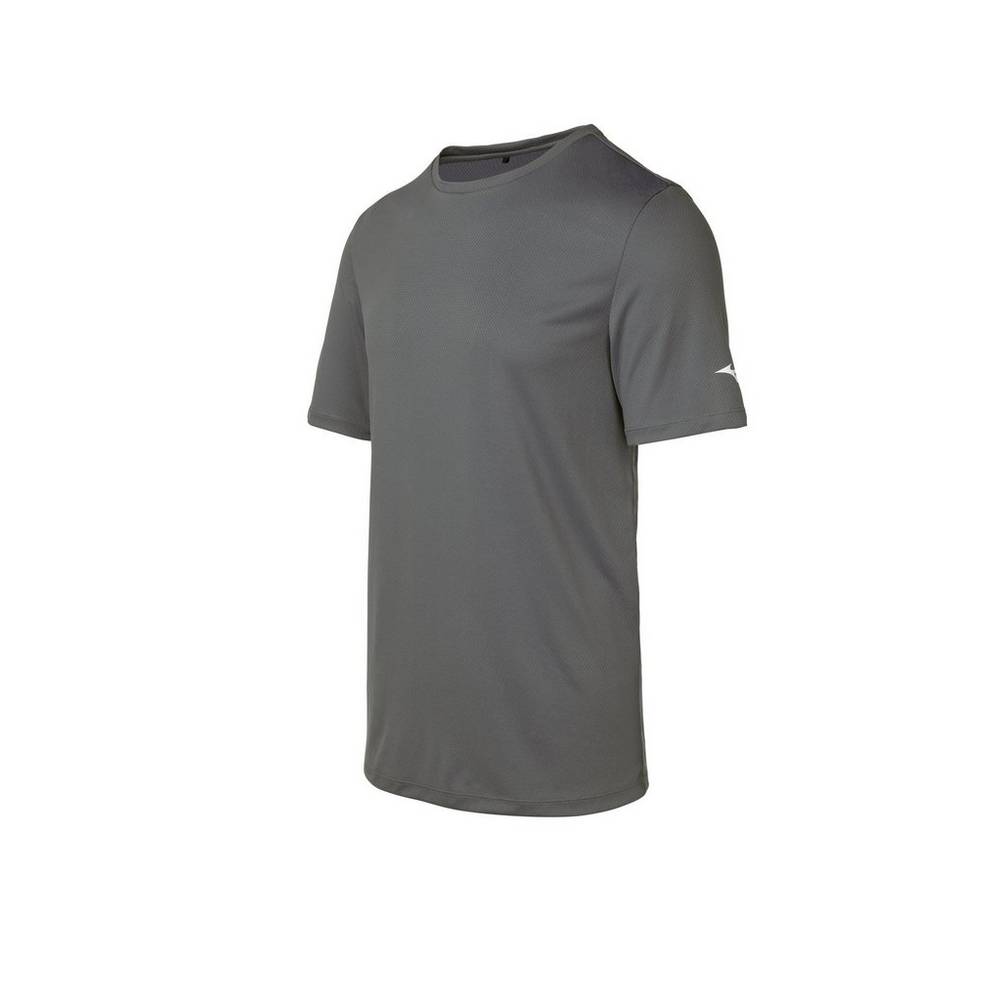 Camiseta Mizuno Mizuno - Homem - Cinzentas - LQBGD7432